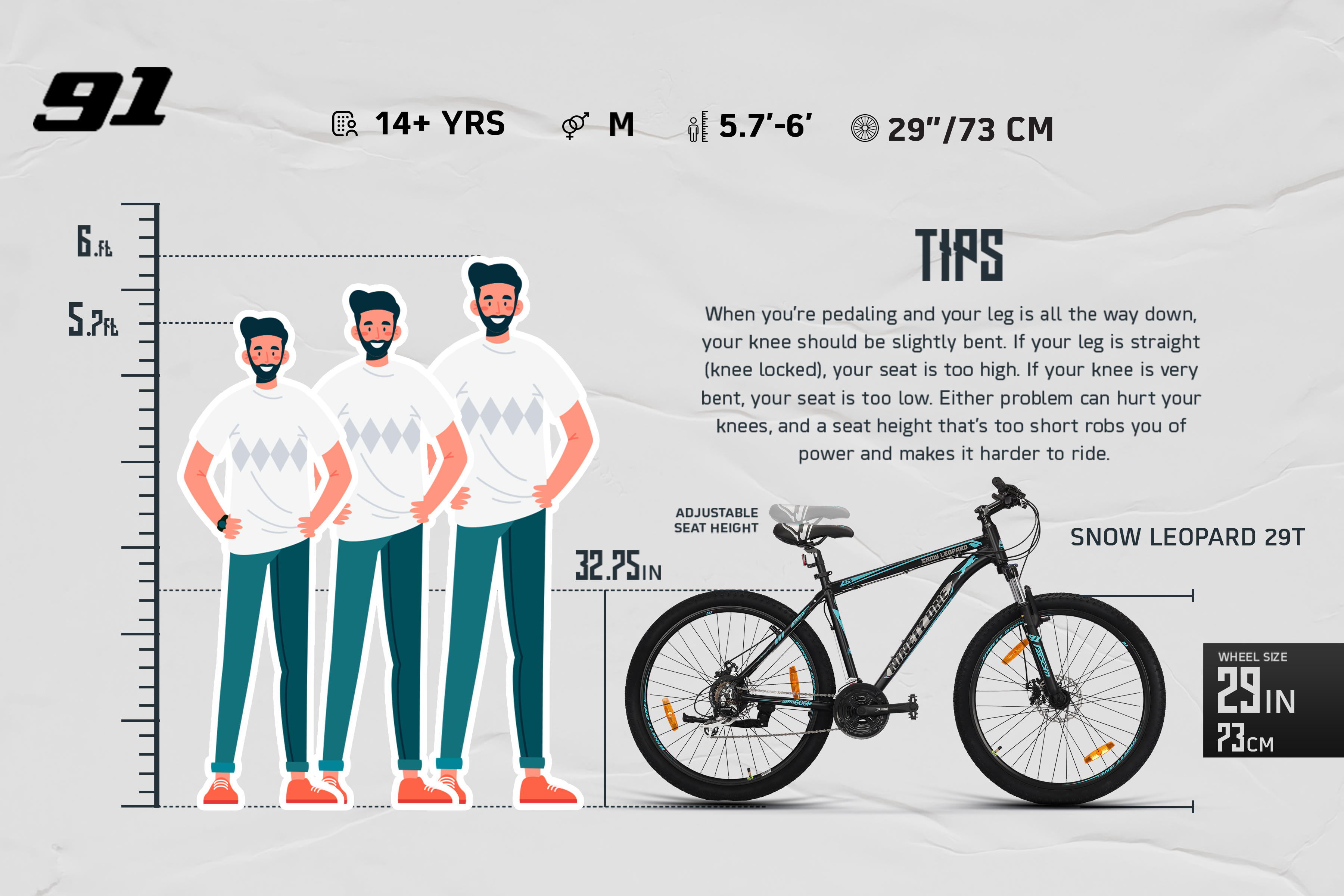 Hybrid Bike Fat Bike Size Guide Cube Touring One 500 Low-step 2025