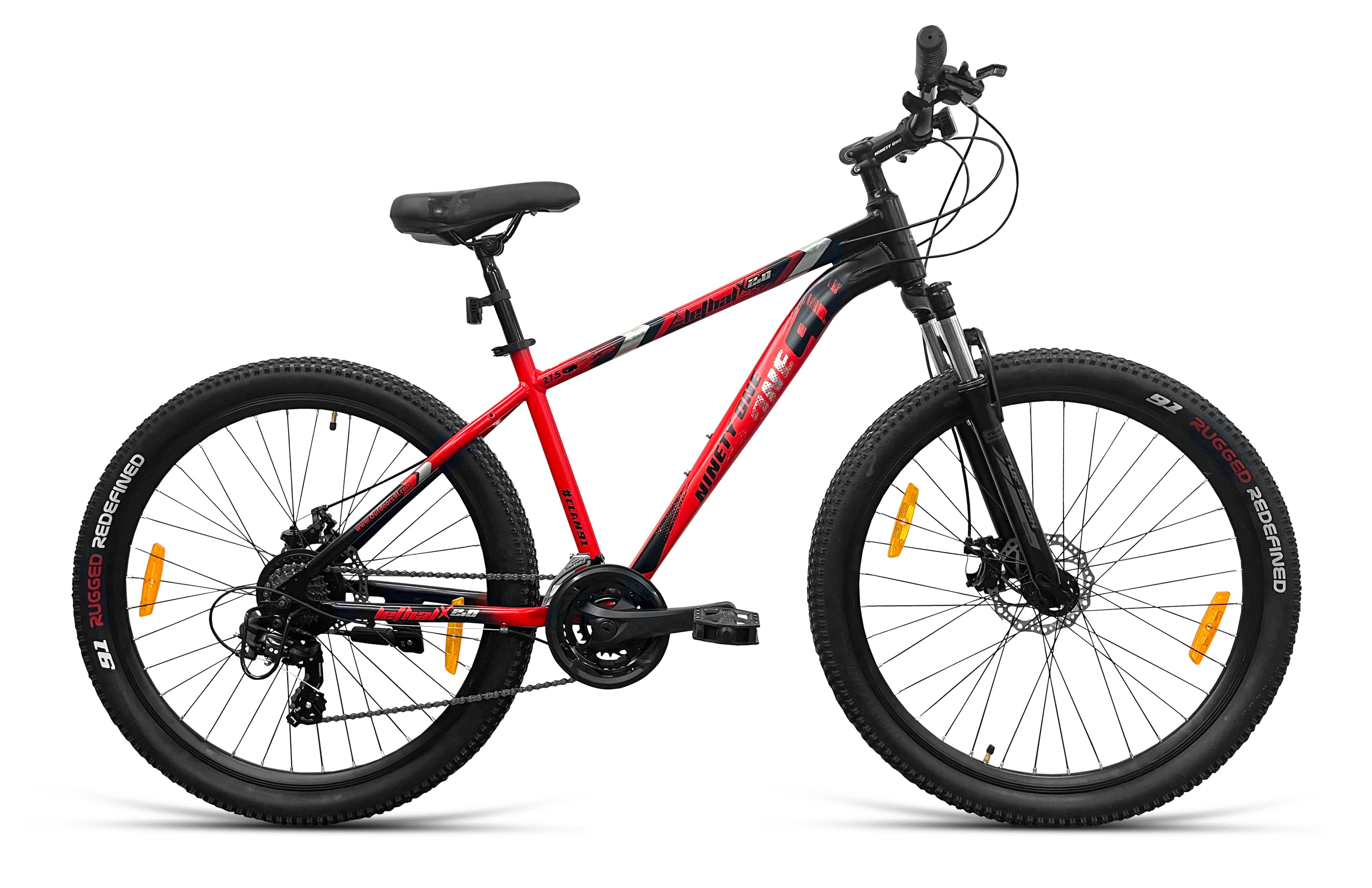 Lethal X D2TX 2 0 Alloy 27 5T 21 Speed 90 SKD (Red Black) image 1