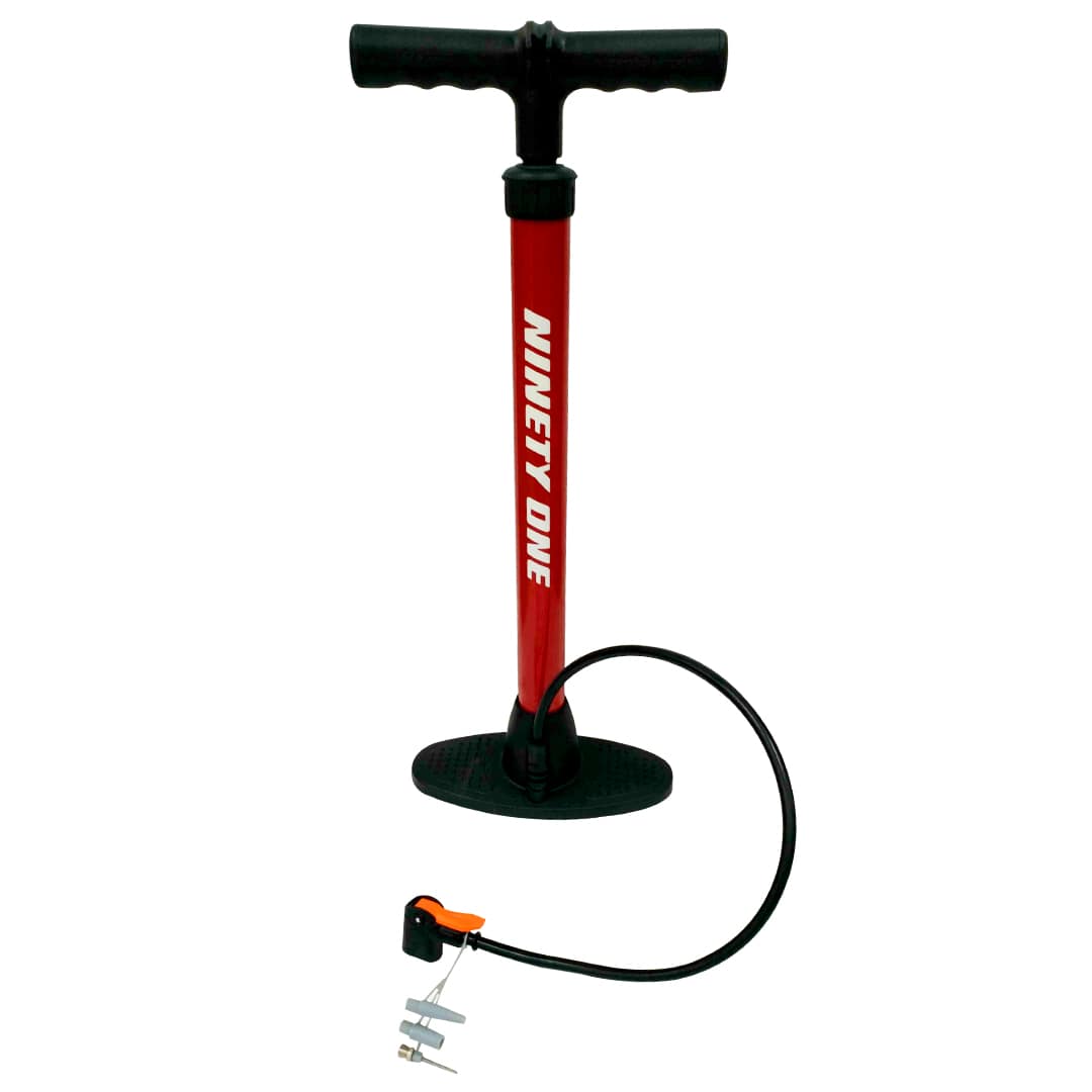 Steel store bicycle pump