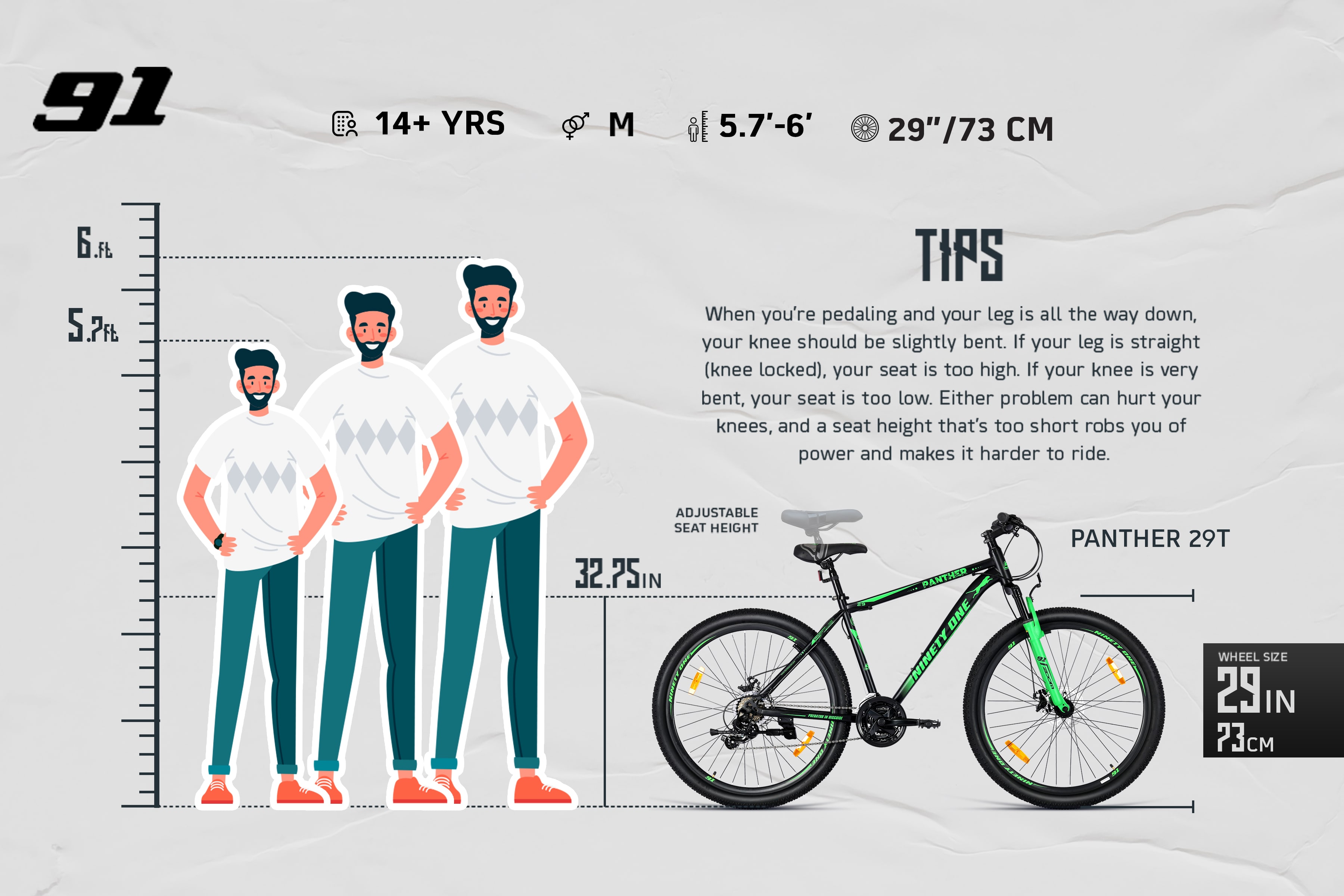 Bike Size Chart 29er Frame Large Mountain 29 Inch Inseam Bike Size