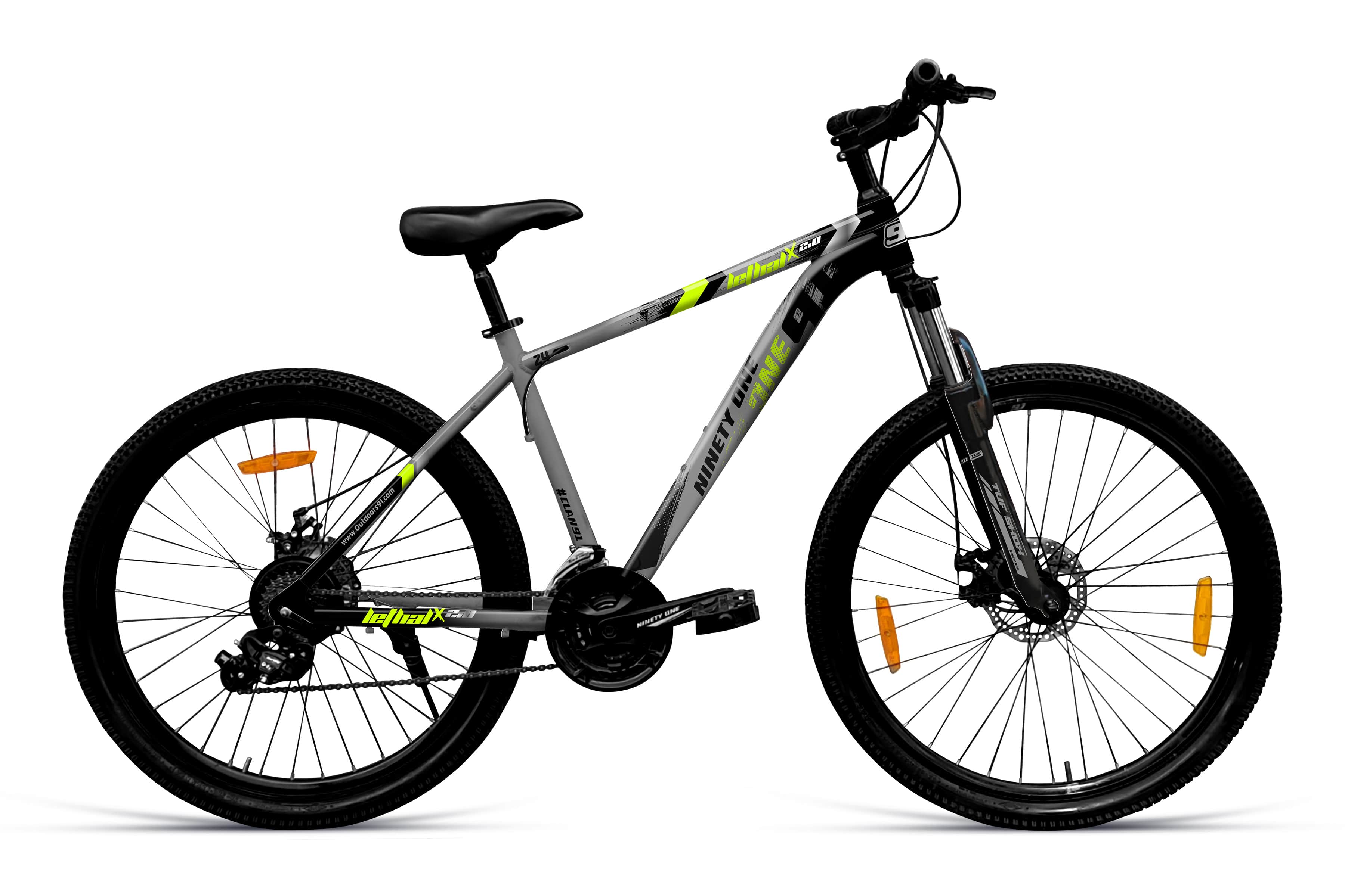 Lethal X D2TX 2 0 Alloy 29T 21 Speed 90 SKD (Silver Black) image 1