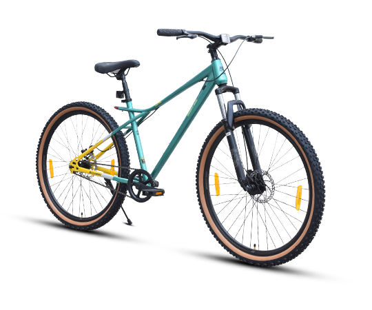 Black Tiger 29T Single Speed (Green Gold) image 1