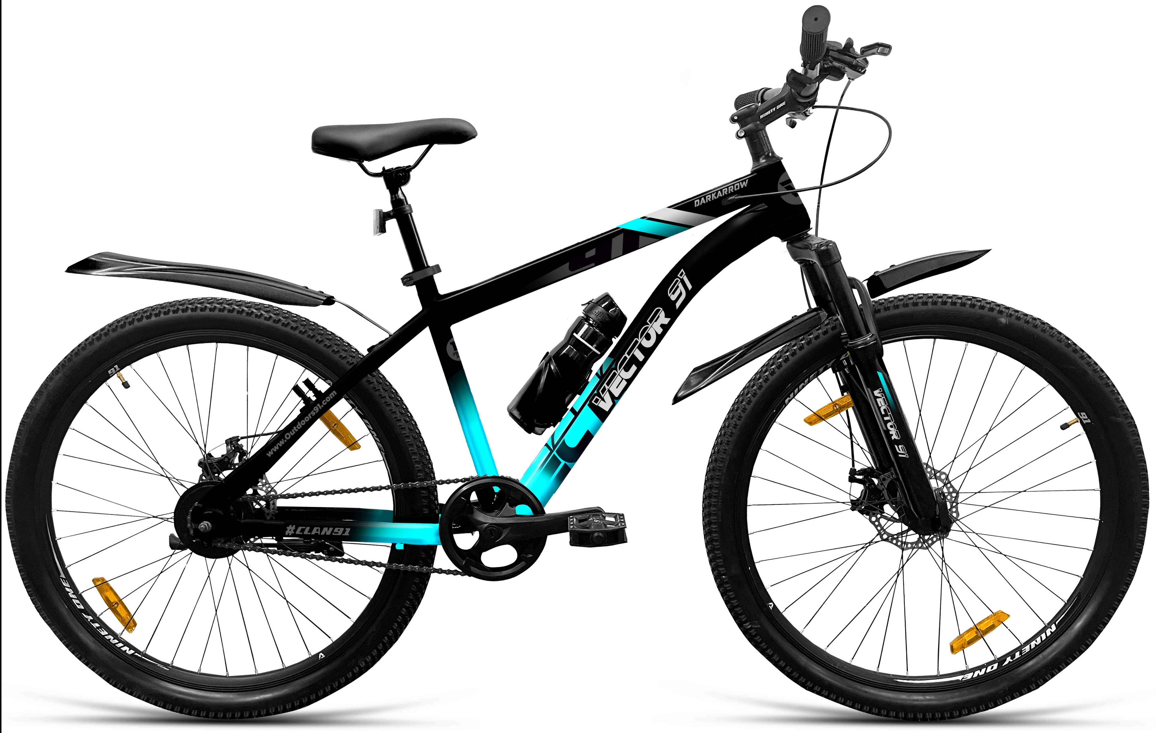 Dark Arrow 26T D2TX SS 90 SKD P1 (Black Cyan) image 1
