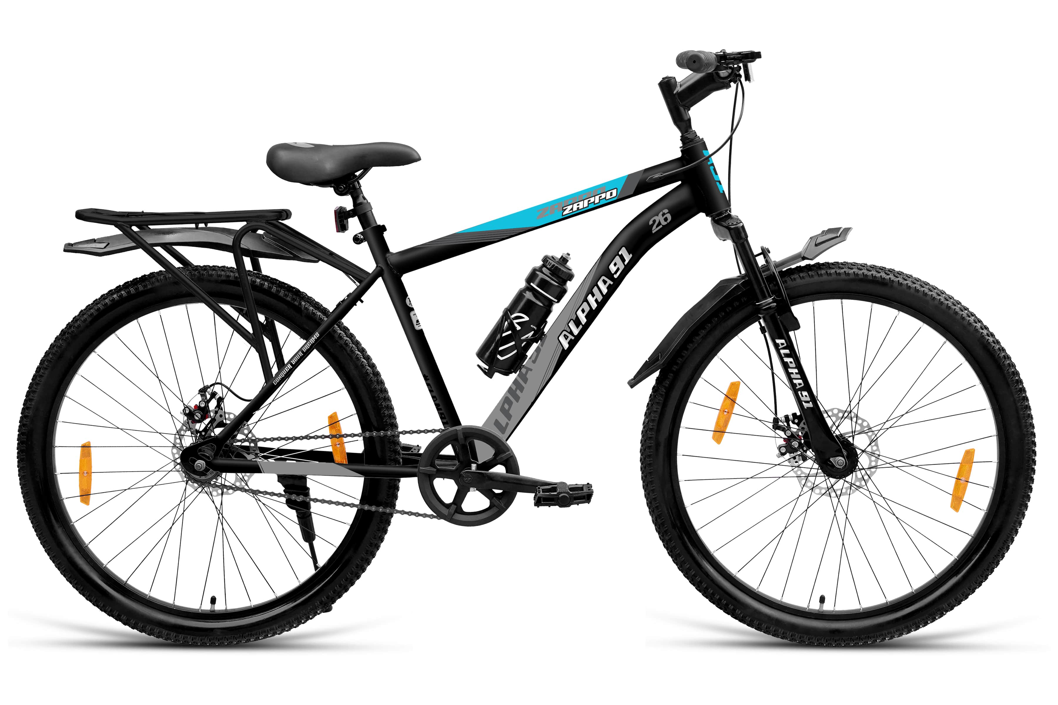 Zappo IBC D2TX 24T CKD pack of 2 (Black Cyan) image 1