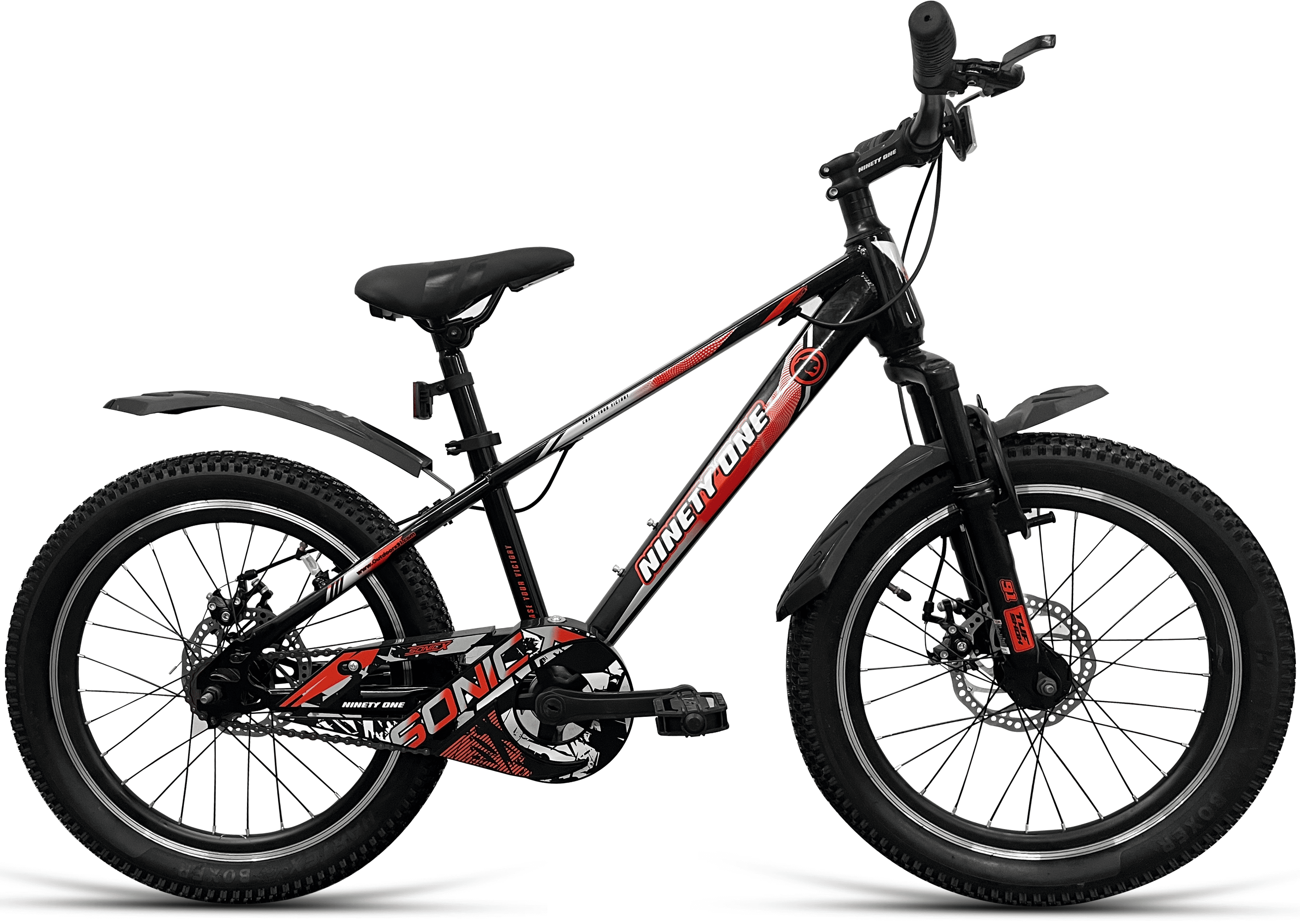 Sonic X 20T 90 SKD Pack of 1 (Black Red) image 1