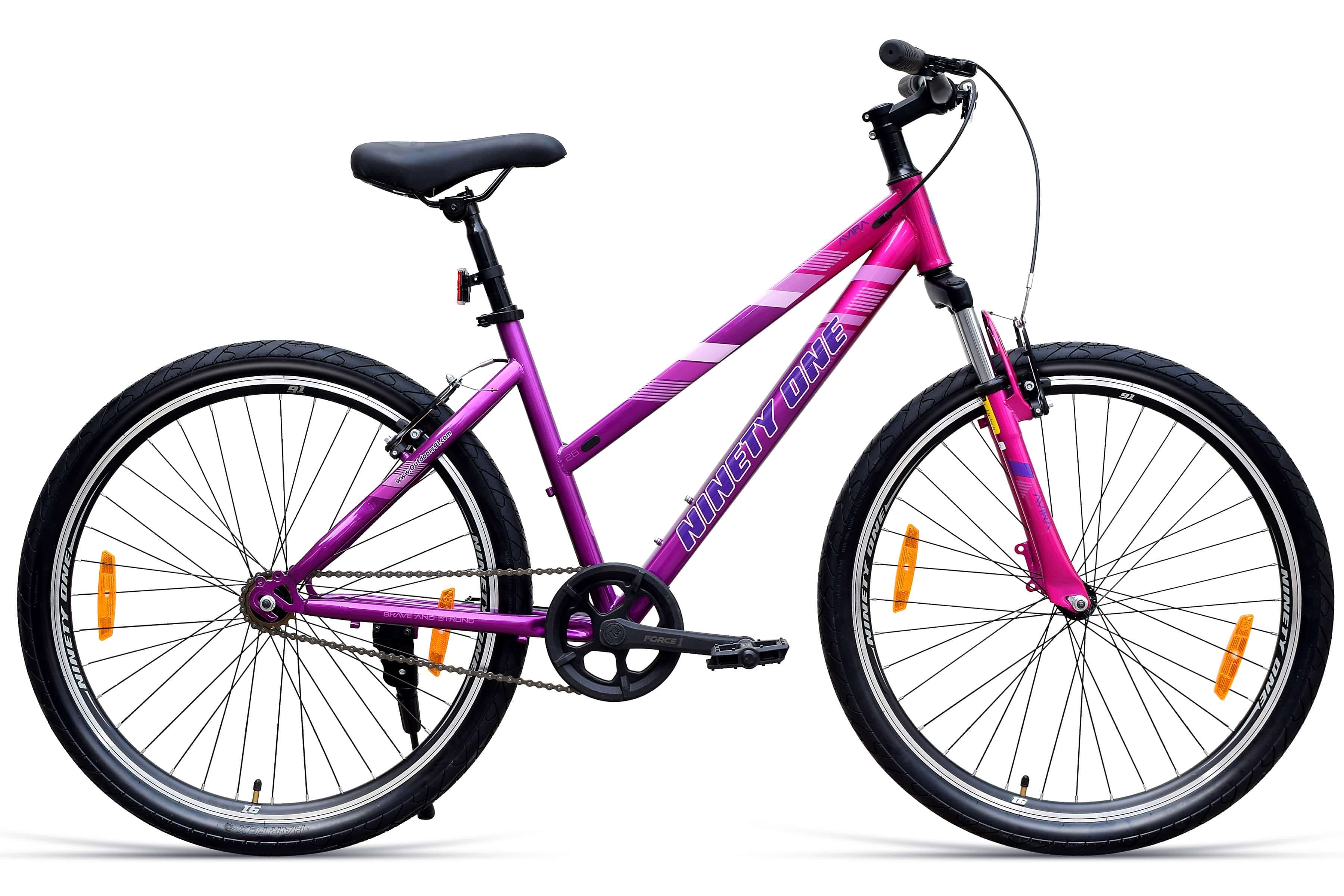 Avira 26T Single Speed purple