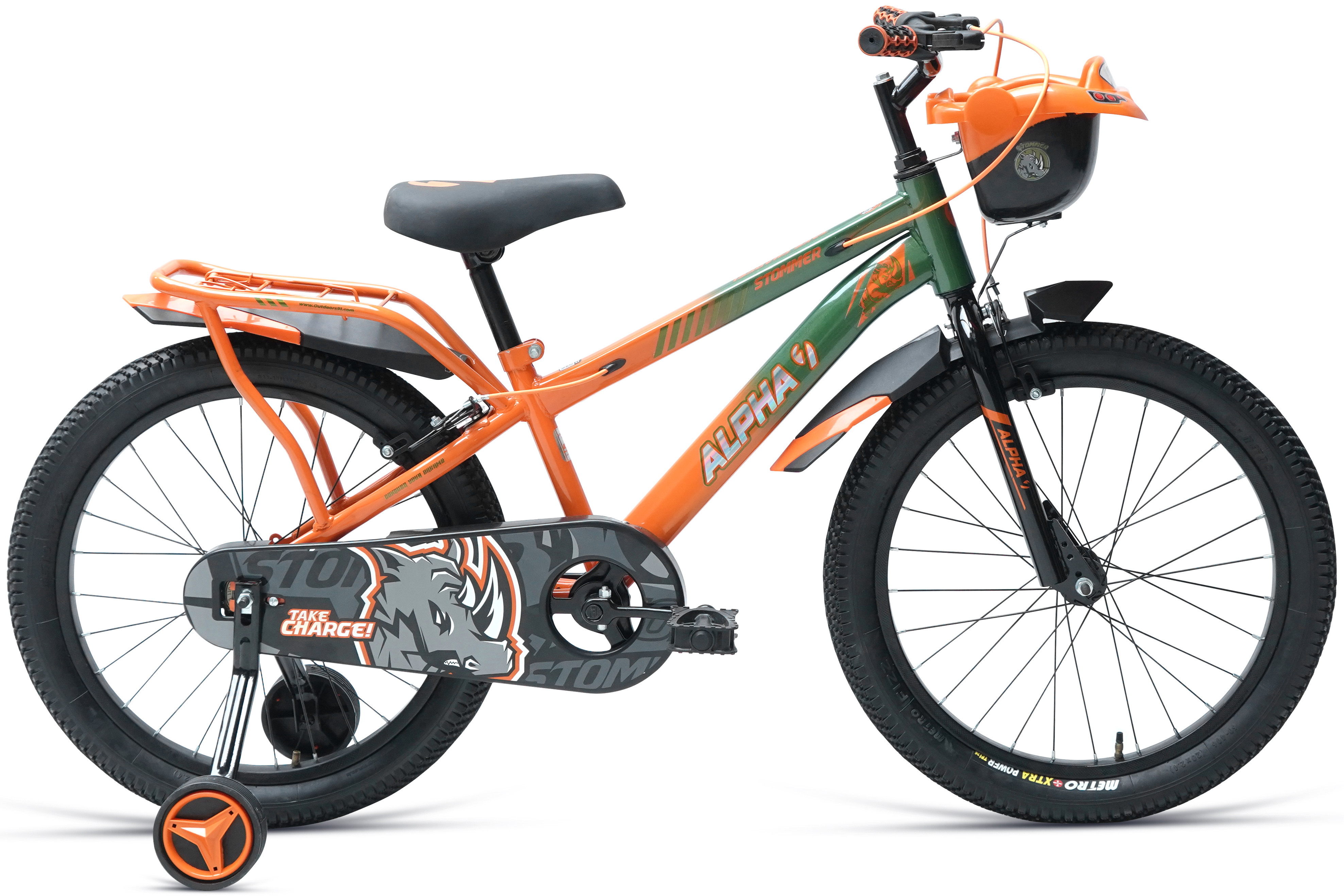 Stommer 20T 2 4 IBC CKD C Brake (Orange Green) image 1