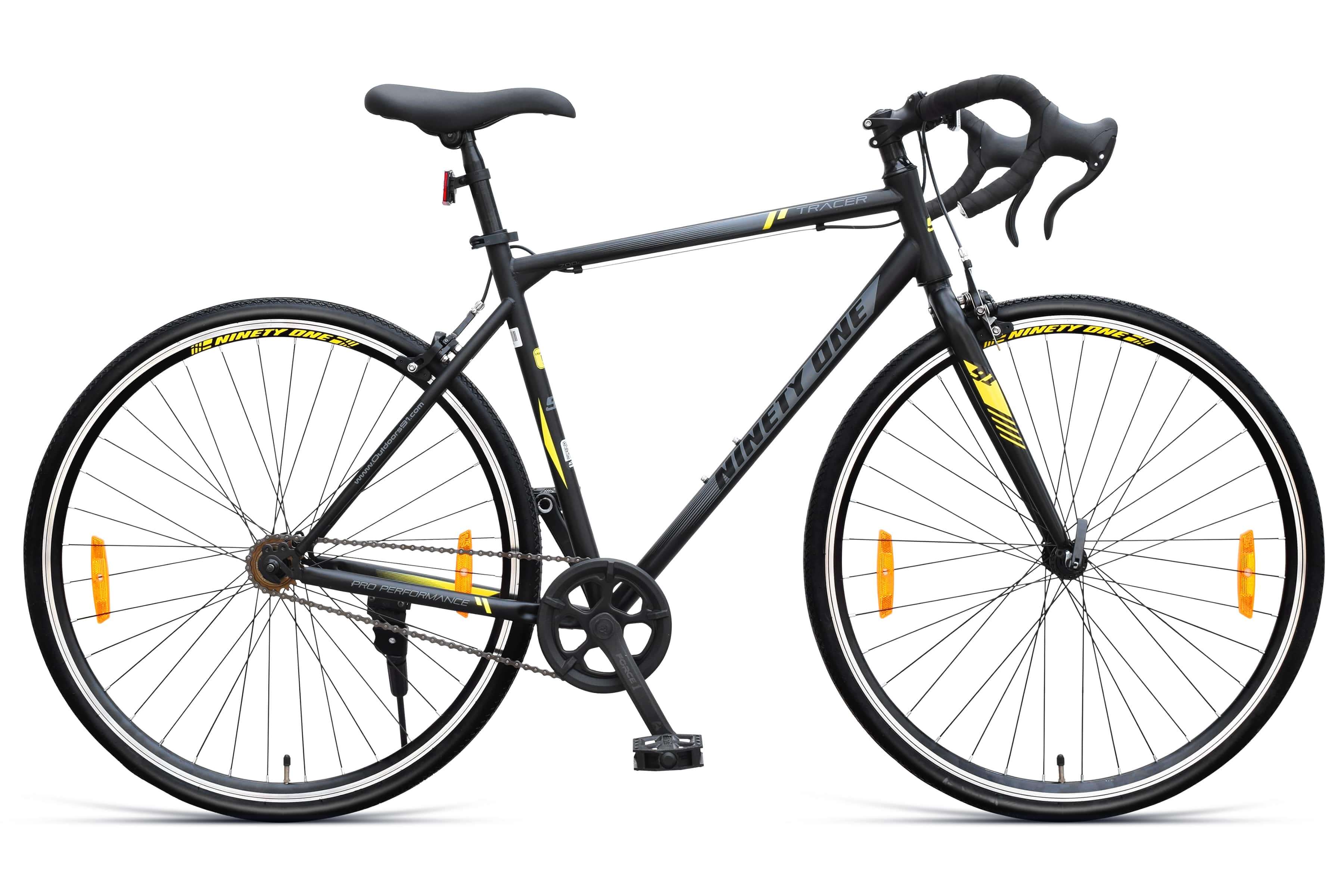 Tracer 700C Single Speed Black Yellow 21