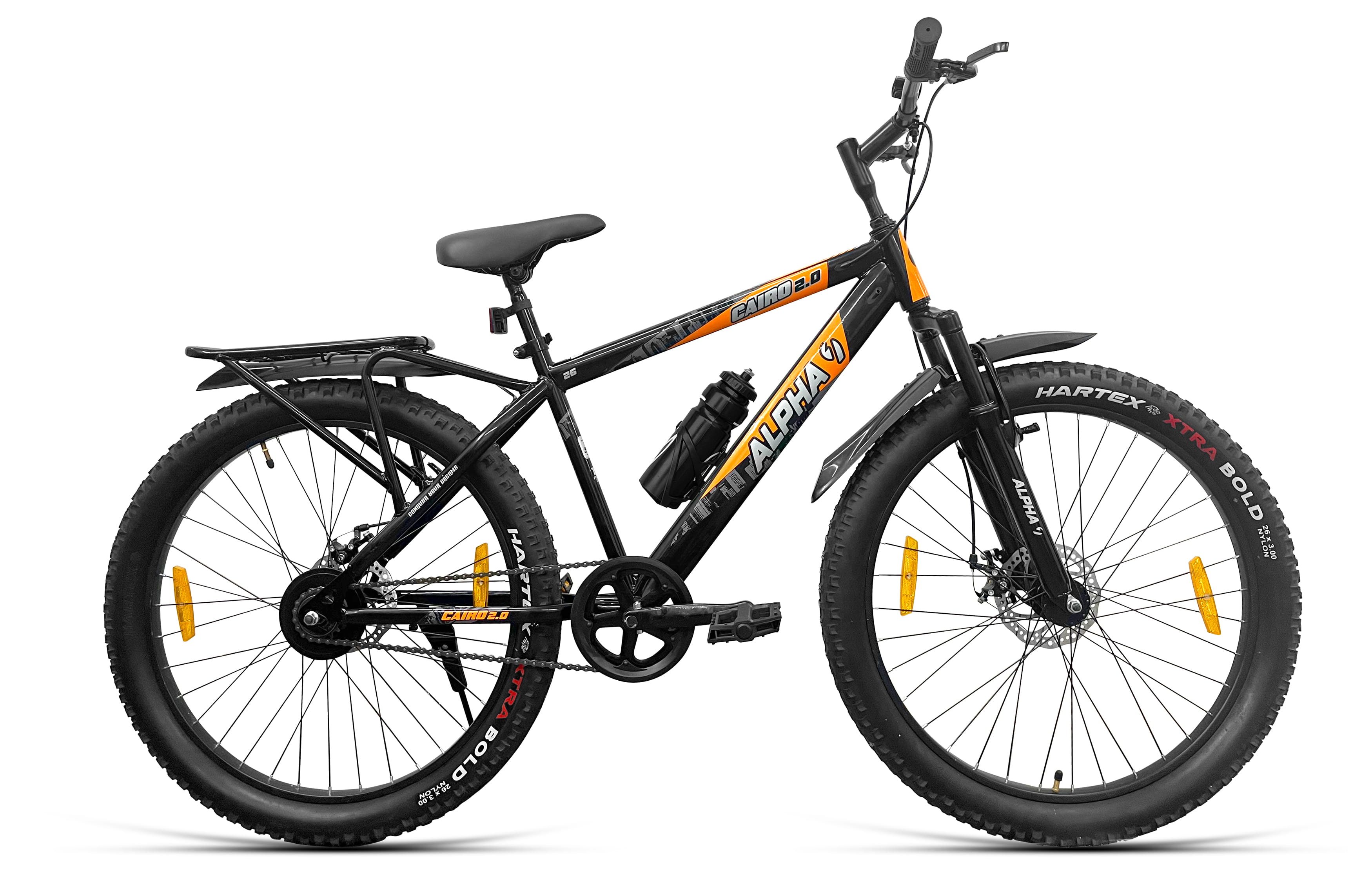 Cairo IBC D2TX 26T CKD Pack of 2 (Black Orange) image 1