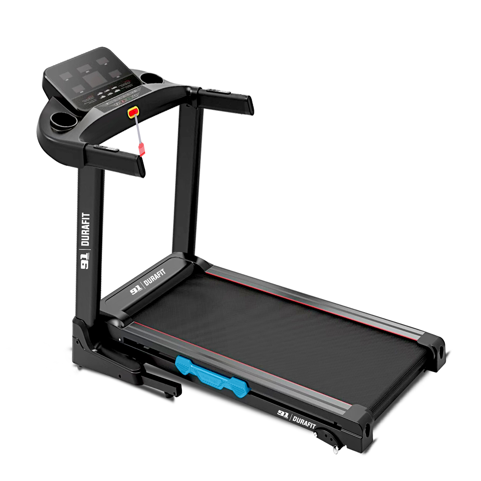 Solid Single Function Treadmill (Black) image 1