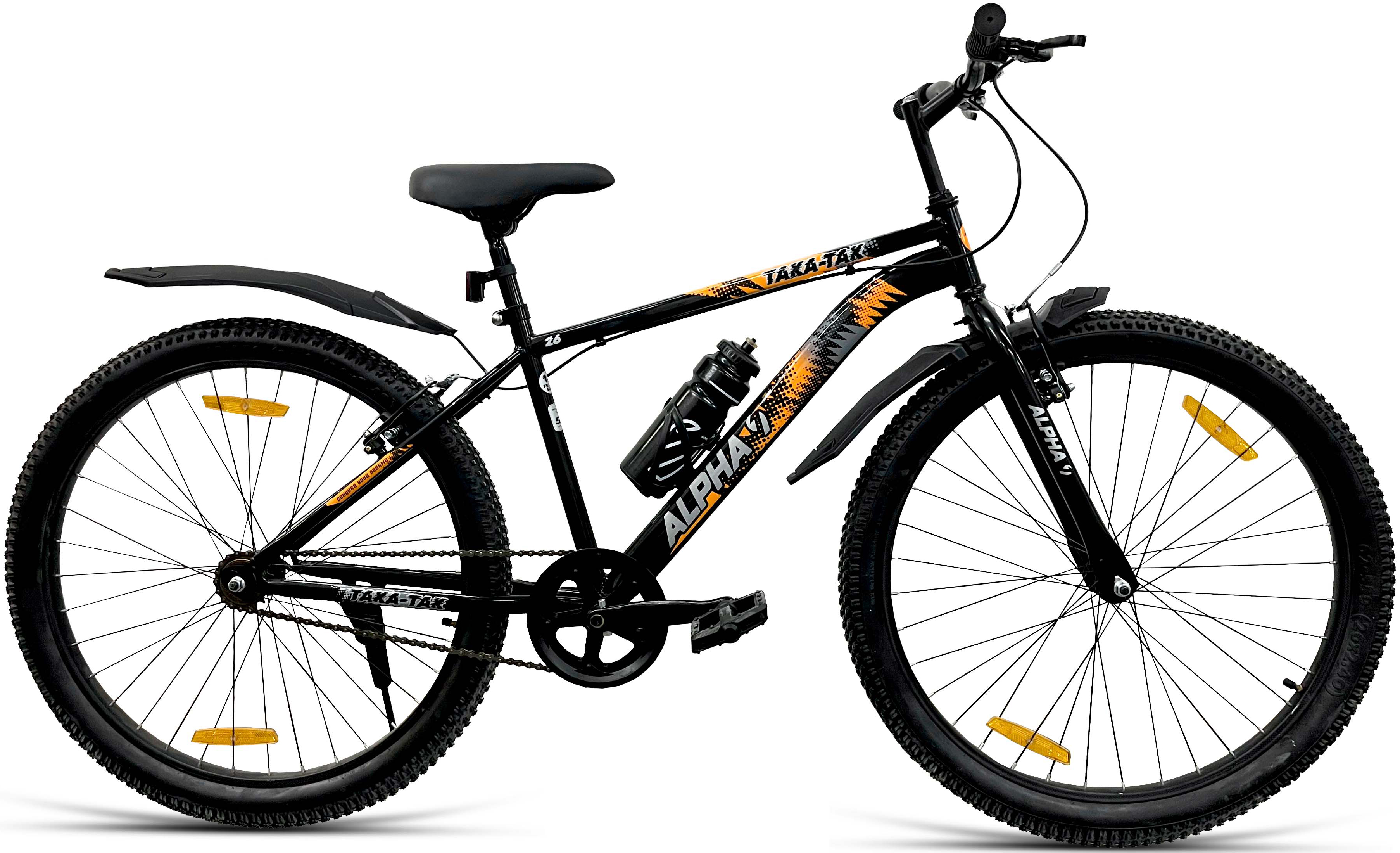 Taka Tak 24T CKD pack of 2 (Black Orange) image 1