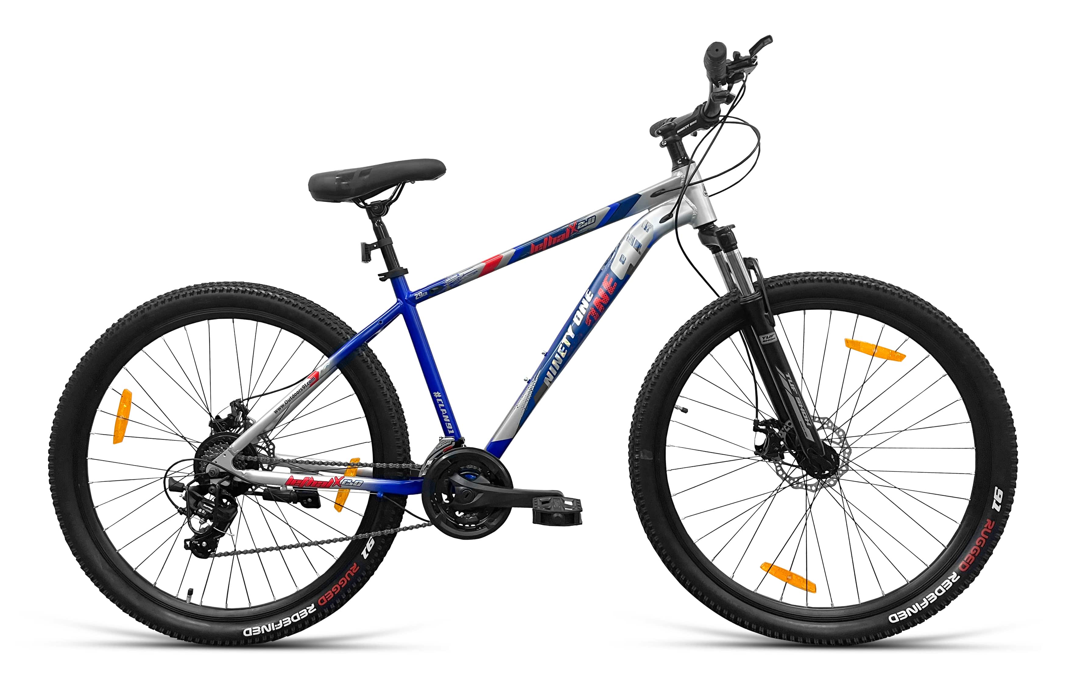 Lethal X D2TX 2 0 Alloy 24T 21 Speed 90 SKD (Blue Silver) image 1