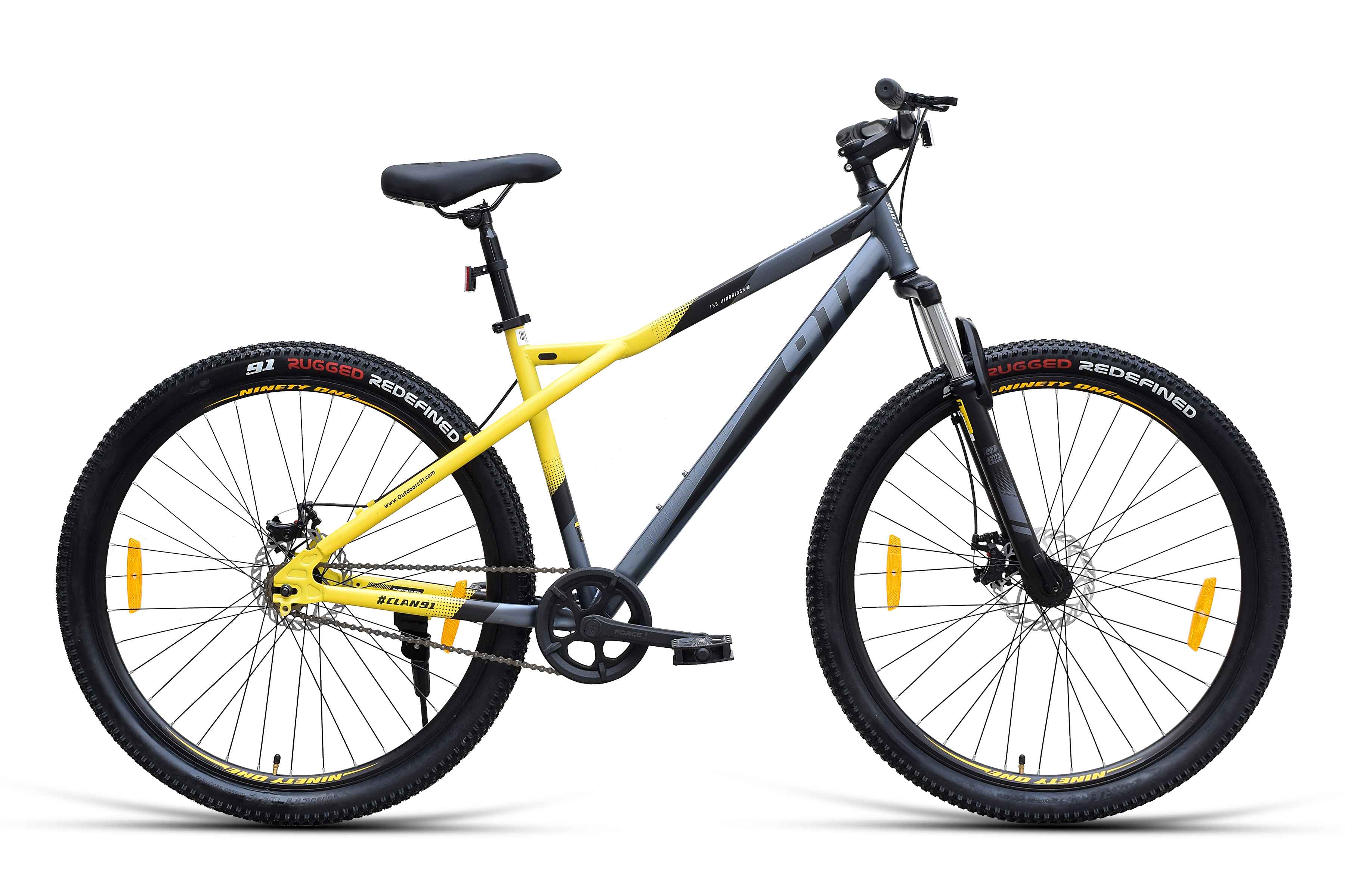 Windrider 27 5T Single Speed (Gray Yellow) image 1
