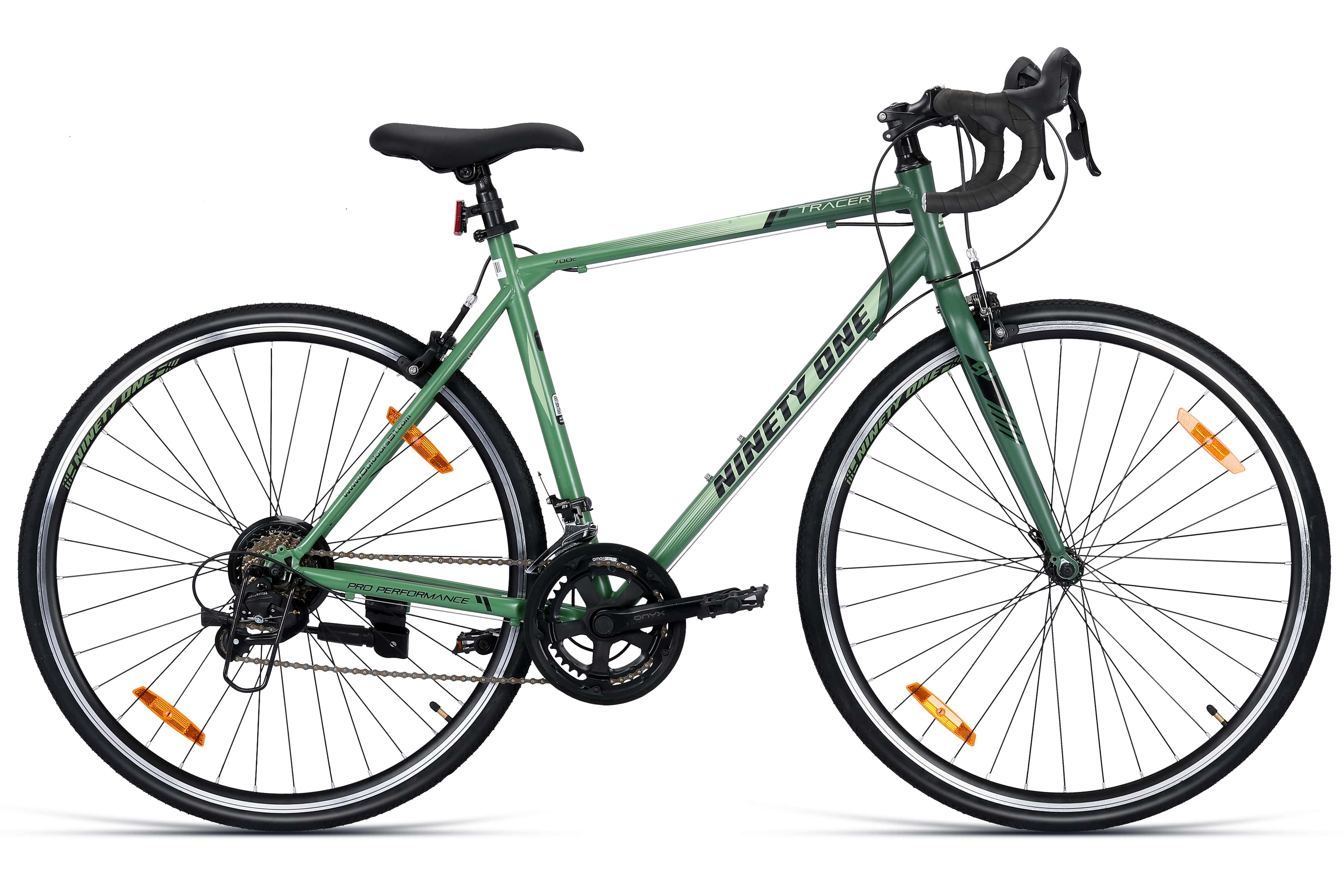 Buy Tracer R14 700C Multi Speed Army Green Cycle by 91 Online