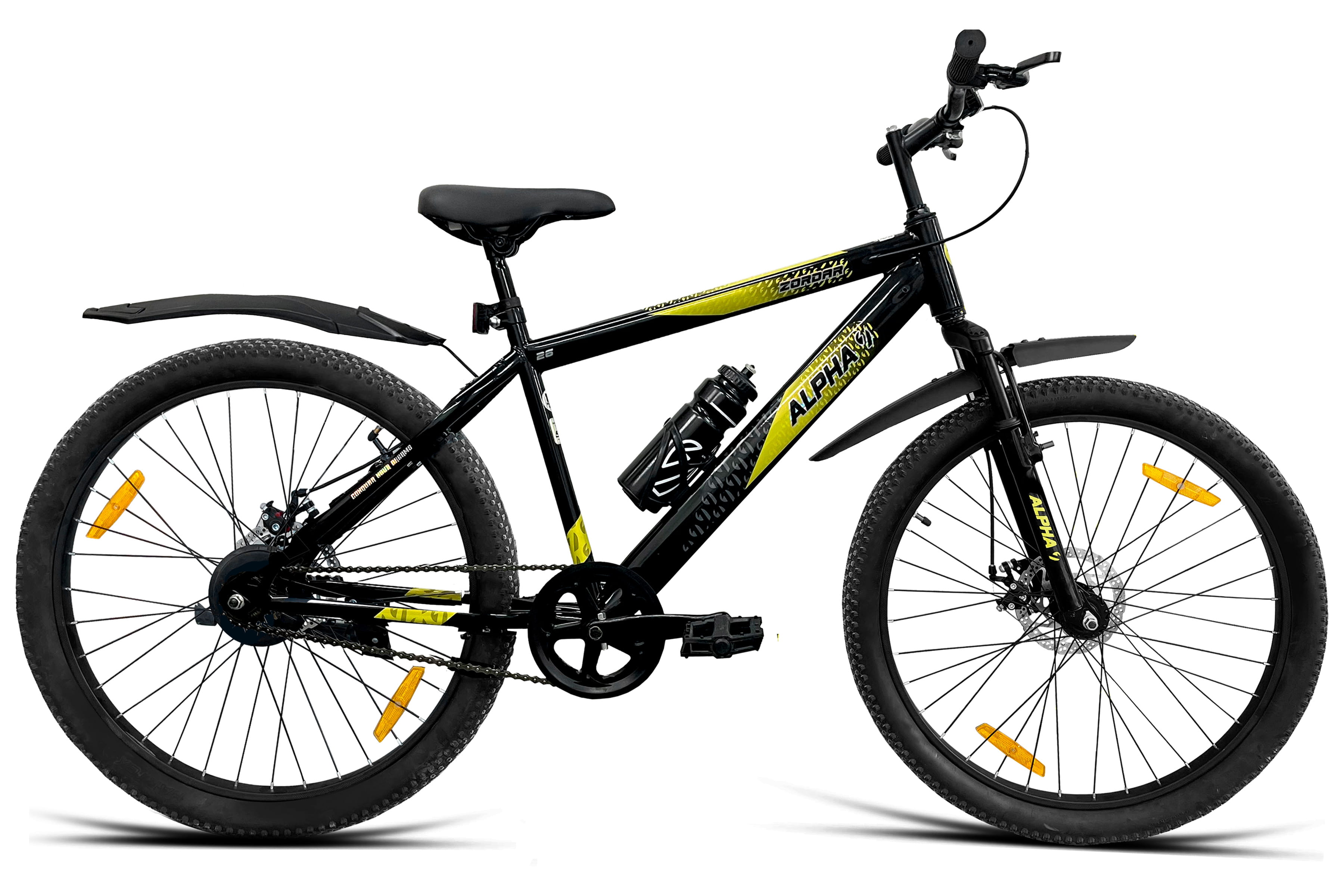 Zordar D2TX 26T CKD Pack of 2 (Black Yellow) image 1