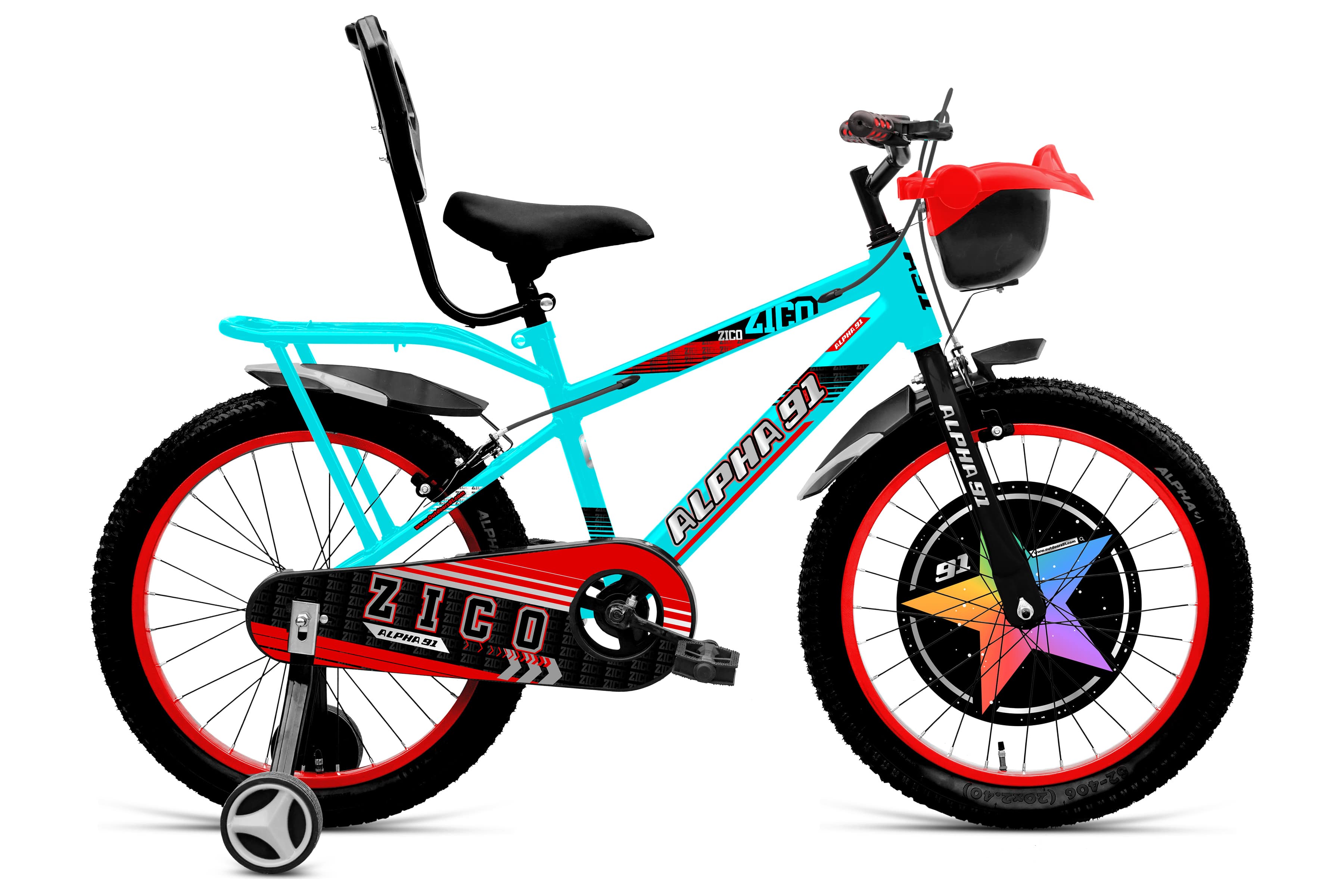 Zico IBC 20T 90 SKD Pack of 2 (Cyan Red) image 1