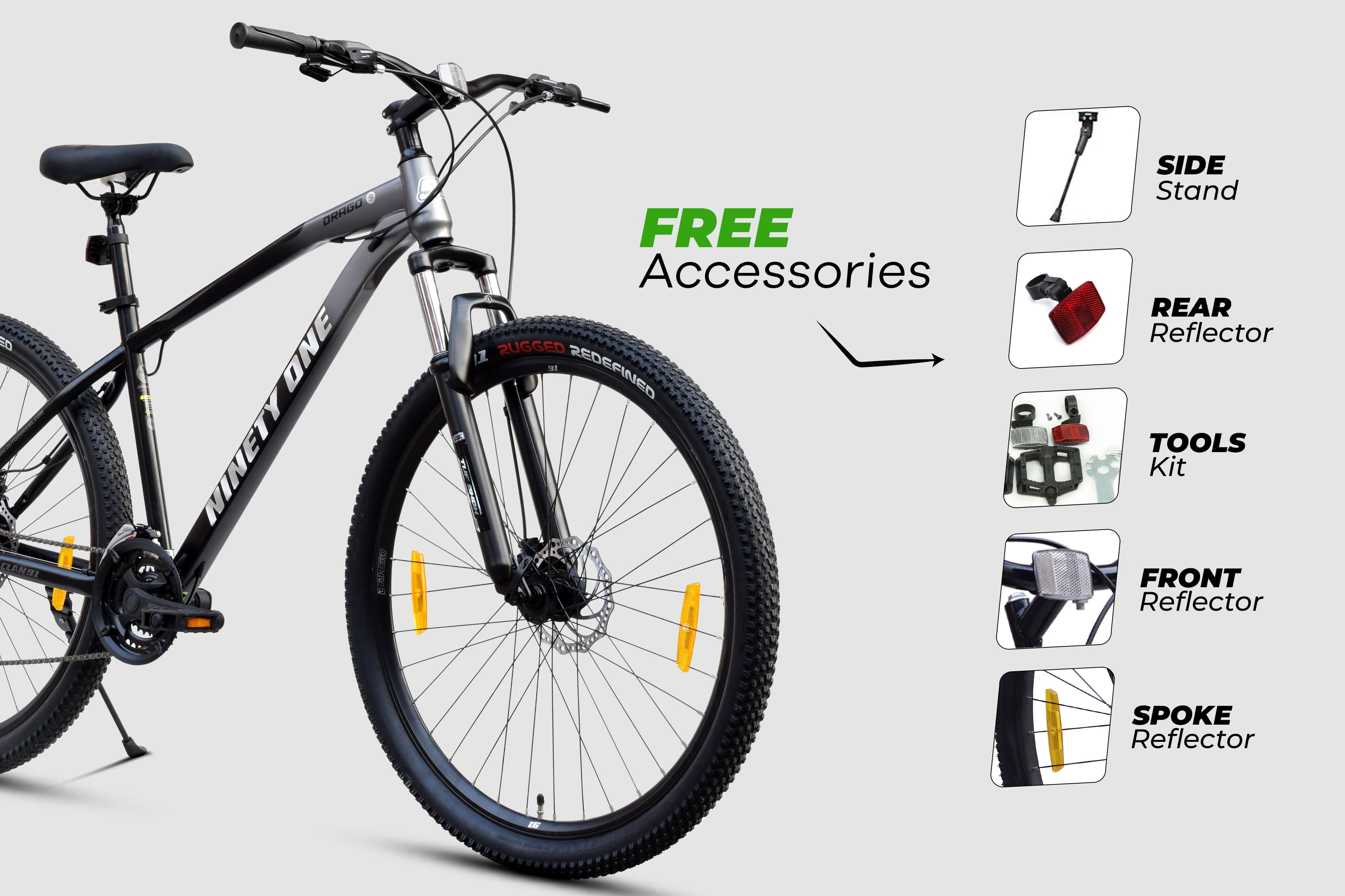 Buy Drago Single Speed Cycle by 91 Online Ninety One Bicycles