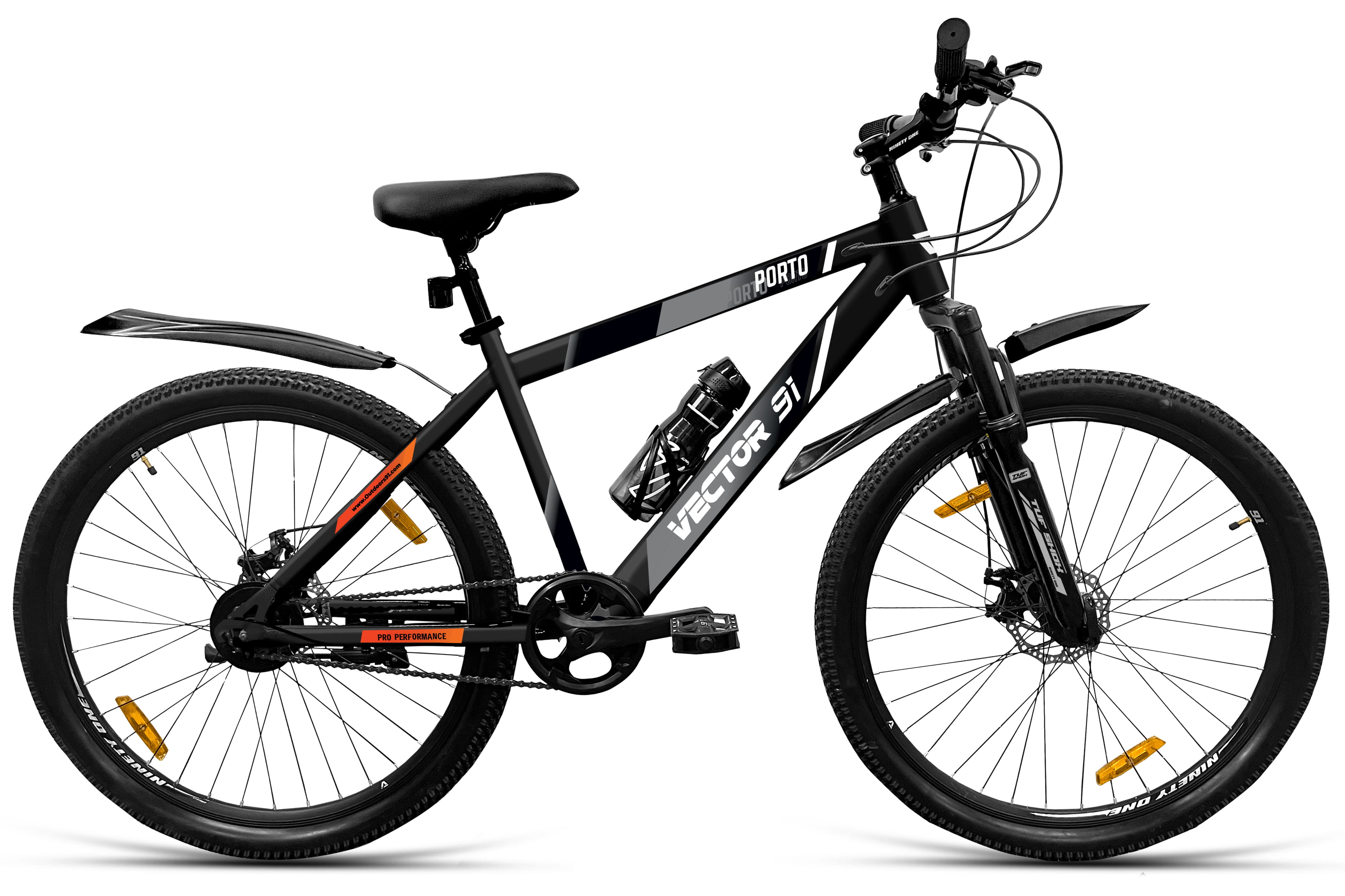 Porto D2TX 29T 90 SKD (Black Silver) image 1