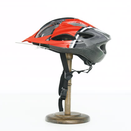 Pro Series Helmet 17 Vents black red