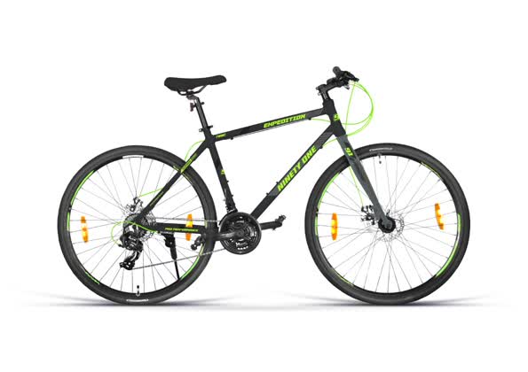 Expedition 700C Multi Speed - Black Green